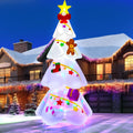 EBANKU 9 FT Christmas Inflatable Christmas Tree Outdoor Decorations / Blow Up Yard Decoration Christmas Tree